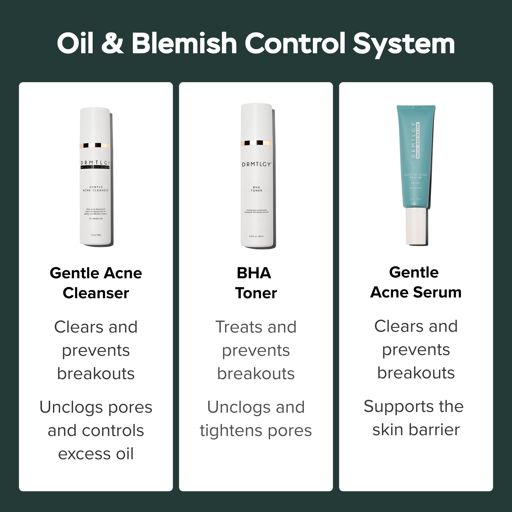 Oil & Blemish Control System