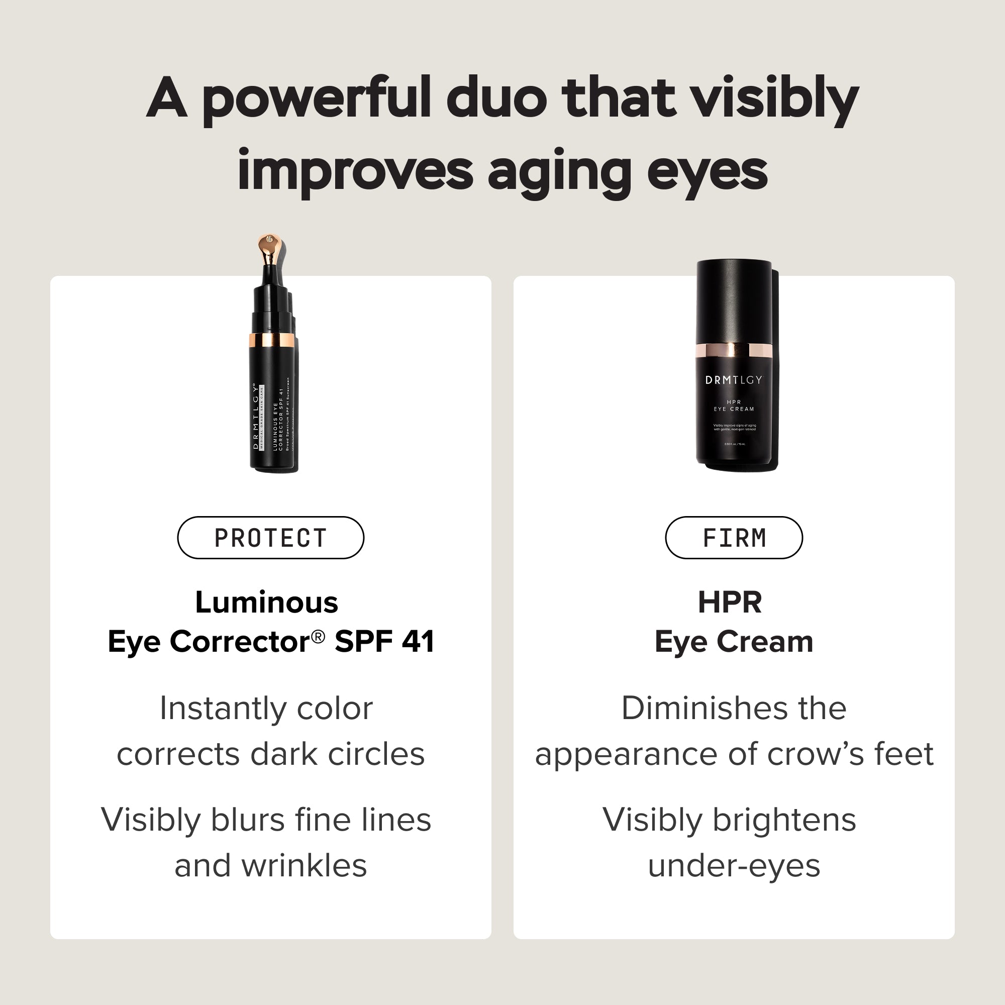 Dark Circles Bundle - Tan
