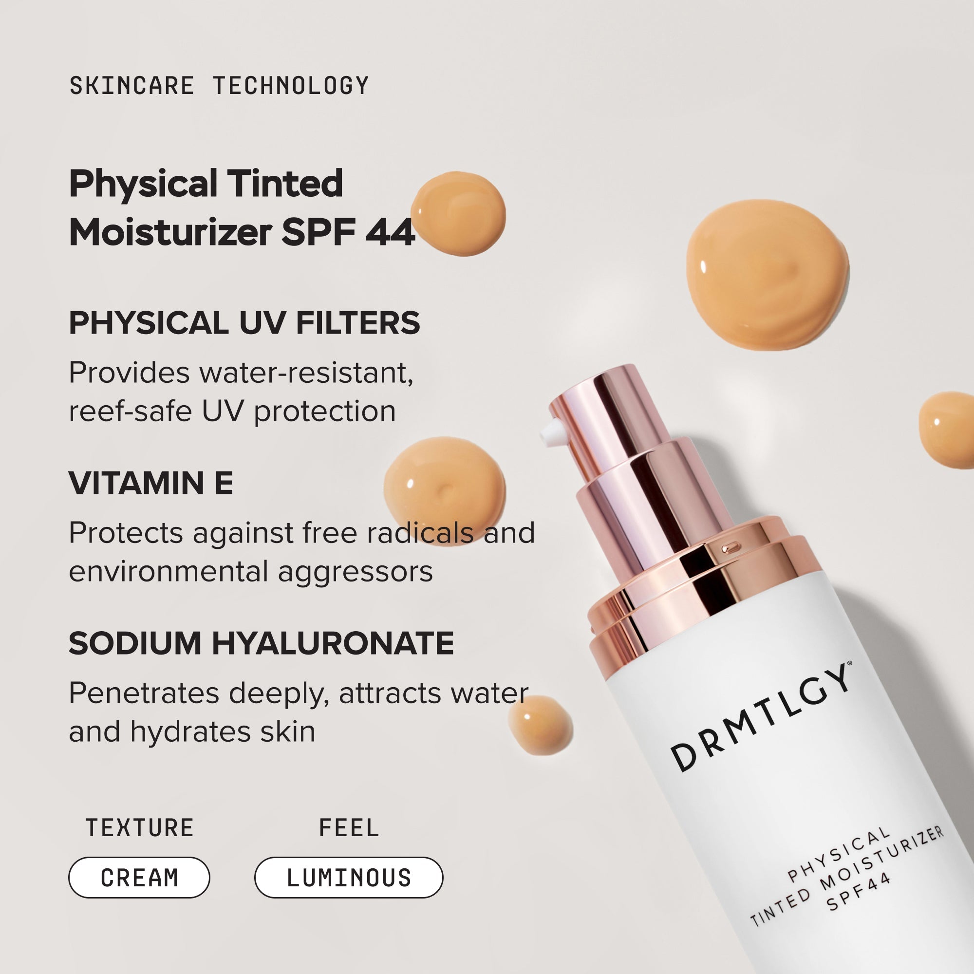 The Core3™ - Physical Tinted Moisturizer SPF44