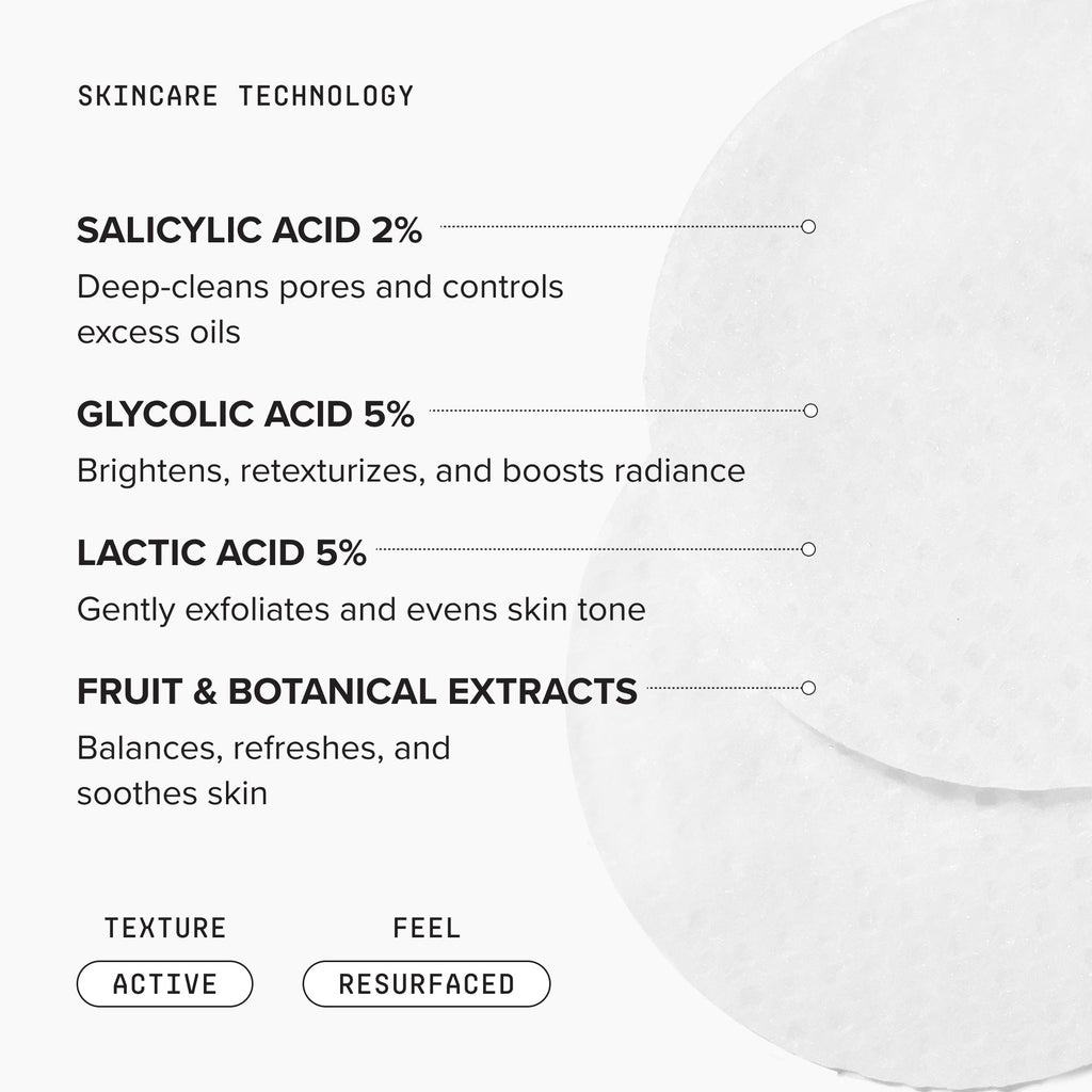 TINGL® Exfoliating Pads